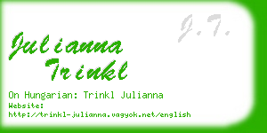 julianna trinkl business card